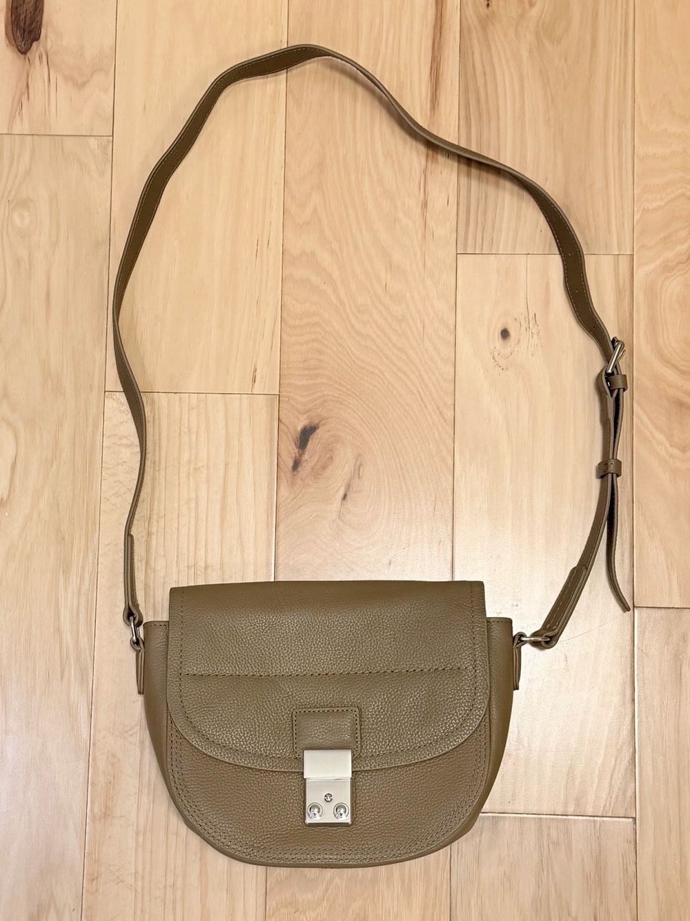 3.1 Phillip Lim Pashli Leather Saddle Crossbody Bag - Picture 8 of 11
